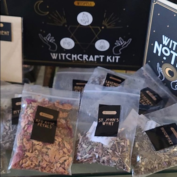 🕯✨🐈‍⬛ Traditional Witch Crafting Starter Kit real organic herbs & real c… - Picture 12 of 17